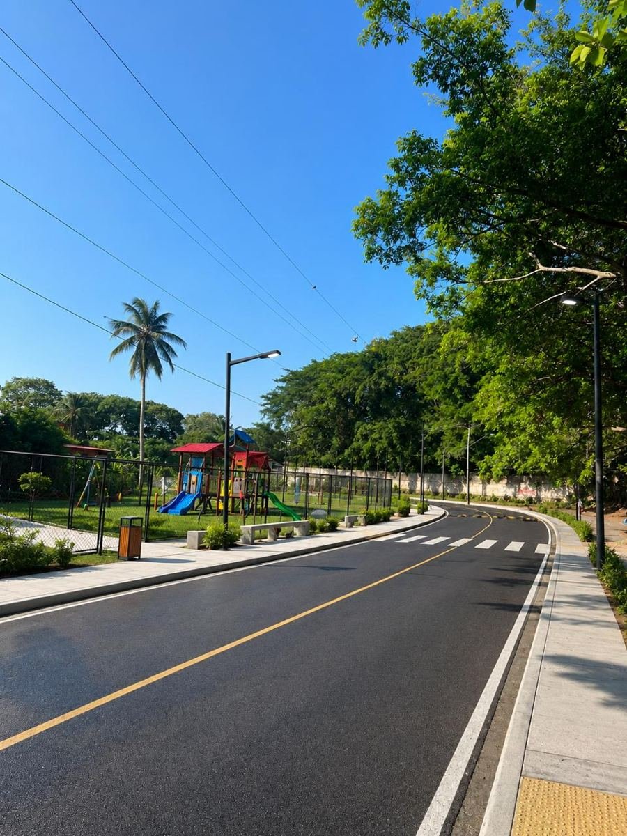 Sector El Progreso, propuesta con pavimento y aceras